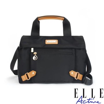 【ELLE Active】法式香頌系列-托特包-黑色