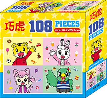 巧虎 108片盒裝拼圖(A)