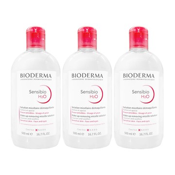 【BIODERMA】舒敏高效潔膚液 500ml  三入組