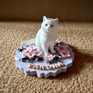 【櫻花季期間限定款】萌寵櫻花擴香石擺飾