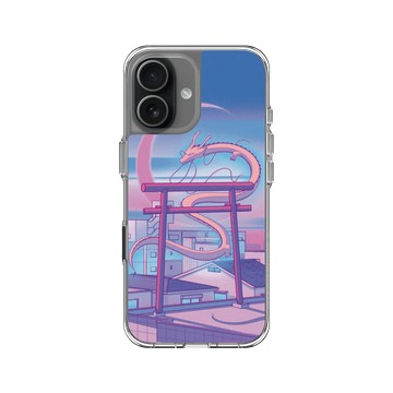 iPhone 17 Clear Case（相機按鈕） 透明 - Denise Rashidi (Surudenise) - Pastel Dragon 粉彩世界の龍
