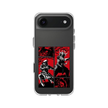 iPhone Air Clear Case（相機按鈕） 透明 - Assassin's Creed - Assassin's Creed® Shadows - Naoe and Yasuke manga