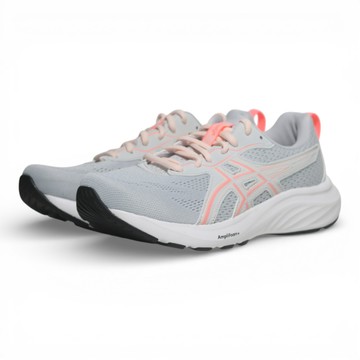 ASICS 慢跑鞋 GEL-CONTEND 9 灰 粉橘 運動鞋 女 1012B678022