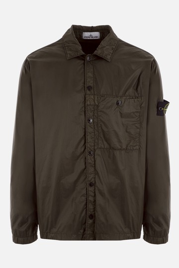 STONE ISLAND coated nylon jacket Man