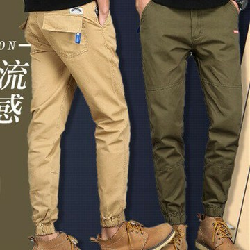 ※現貨【品質推薦】日系古著潮流布標工裝褲 4色 29-34碼【LX68062】