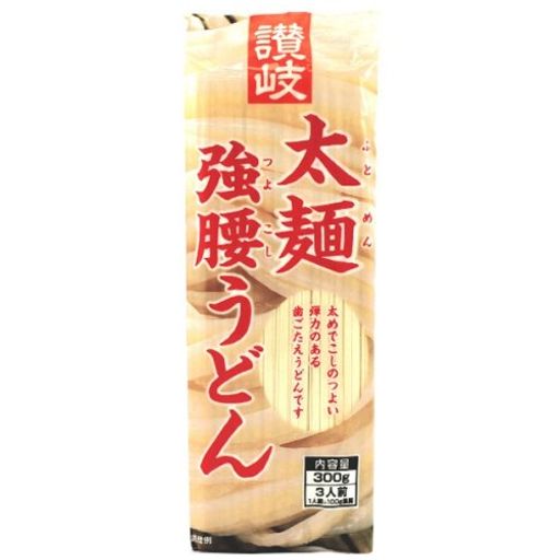 さぬきシセイ 讃岐 太麺 強腰うどん 300G