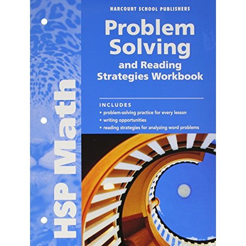 Math  Grade Problem Solving Reading Strategies Workbook: Harcourt School Publishers Math (Hsp Math 09)