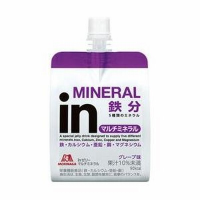 森永製菓　inゼリー マルチミネラル 180g