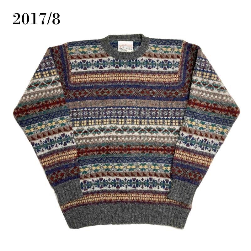 JAMIESON'S(ジャミーソンズ)【MADE IN ENGLAND】 ALL OVER FAIRISLE