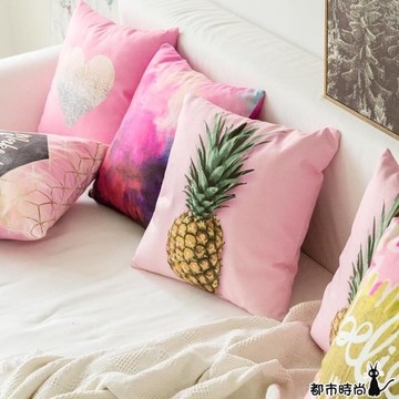 抱枕 北歐少女心可愛枕頭靠墊辦公室靠枕床頭沙發靠墊 - 都市時尚