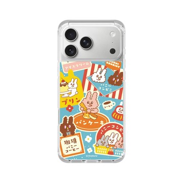 iPhone 17 Pro Max ClearX (MagSafe 兼容) 晶透白 - Bunni Konbiny - Bunni Konbiny 喫茶店