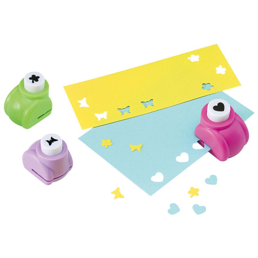 おおきめ いびつな ハート クラフトパンチ クラフトパンチ 小 8個入り