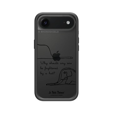 iPhone Air Mod NX -邊框背蓋組合 (相機按鈕) 黑 - Le Petit Prince 小王子 - 這不是一頂帽子