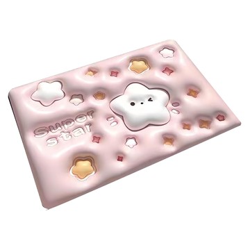 矽藻土軟地墊 Set  60 x 40cm  仿3D可愛粉星