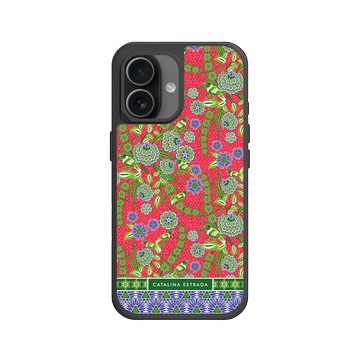 iPhone 17 SolidX 黑 - Catalina Estrada - Red Flowers