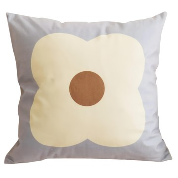 THiRTEEN 拾參家居 韓系清新花朵 抱枕套 100% Polyester 丁香紫  45 x 45cm  45 x 45cm