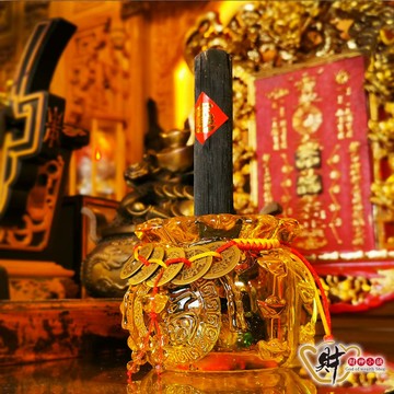 一直炭-五帝錢袋聚寶盆(兩款任選)《含開光》【財神小舖】入厝炭錢 開運一直賺