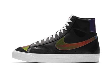 BLAZER MID 77 THERMAL BLACK