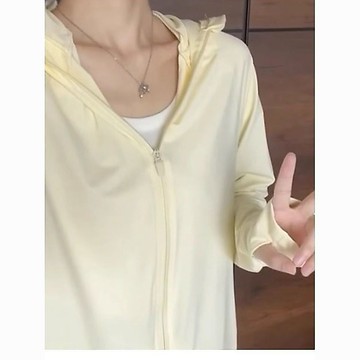 ✨台灣出貨✨防晒衣女夏季2025新款冰絲防紫外線外套寬鬆遮陽戶外防晒服空調服
