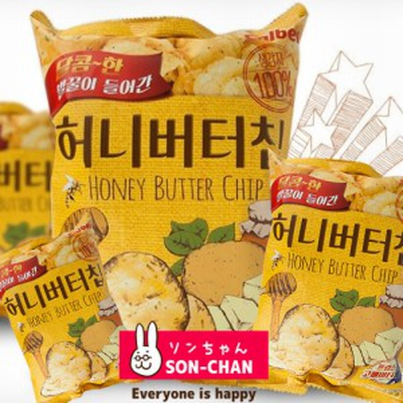 ヘテ ハニーバターチップ ポテトチップ 60g X 4袋 韓国で爆発的人気のハチミツ味ポテトチップス 通販 Lineポイント最大1 0 Get Lineショッピング