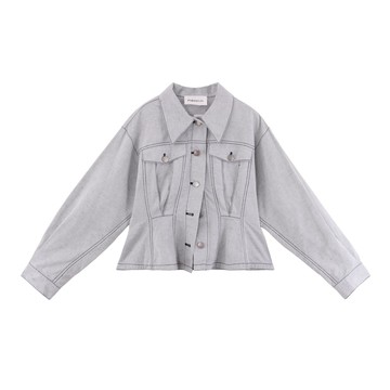PORTSPURE 明線細節單寧夾克
