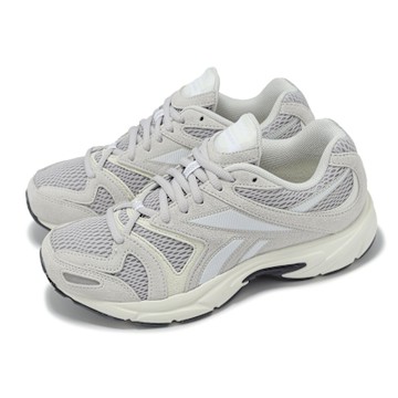 Reebok 休閒鞋 Premier Road Plus VI 女鞋 灰 麂皮 復古 老爹鞋 100211546