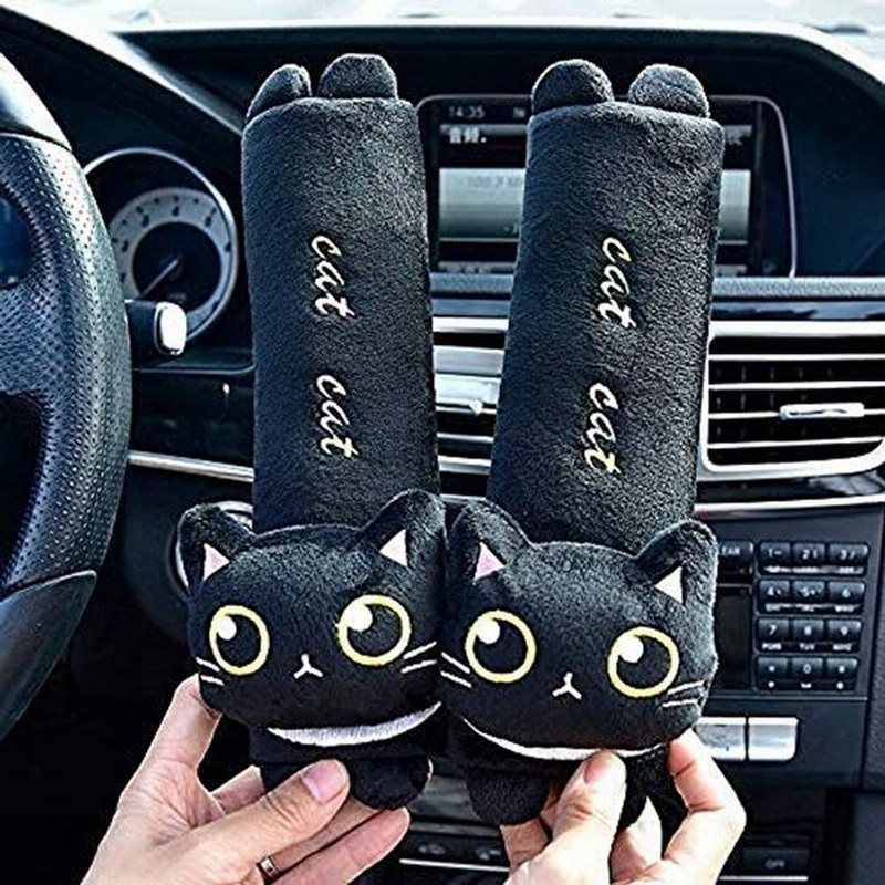Uri 車ネックパッド クッション 漫画カーネックピロー かわいい猫 アニマル 漫画 ヘッドレスト 運転 車用品 旅行 ドライブ シートベル 通販 Lineポイント最大0 5 Get Lineショッピング