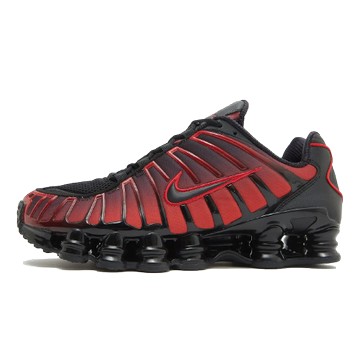 SHOX TL BLACK UNIVERSITY RED