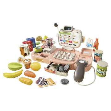 Beibe Good 兒童收銀機  1套  粉色