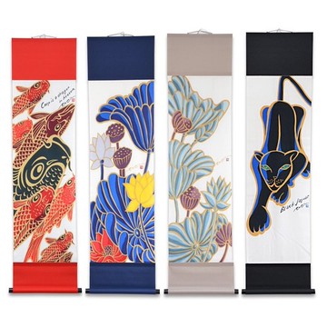 【共4種配色】手絹用挂軸