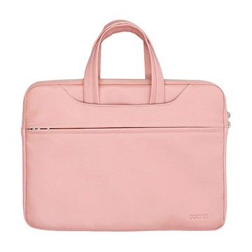 baona 包納 3C電腦手提包 XB-Q002 13~14吋  粉色  1個  36 x 25 x 2.5cm