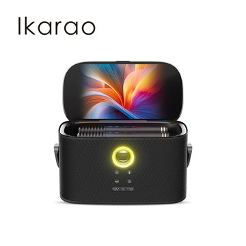 【露營派對好物】Ikarao SHELL S2 輕巧行動 KTV｜送美華序號一年 最新版權自動更新  |  愛克拉|就唱吧