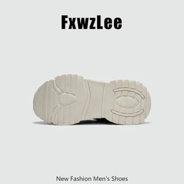 【潮酷選手】FxwzLee2026秋季賽場張力撞色老爹鞋男款運動跑步鞋