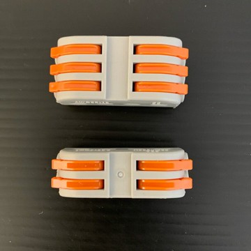 快速接頭 電線連接器 燈具接頭 4孔 二進二出 6孔 三進三出