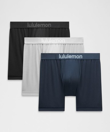 Always In Motion Mesh Boxer Brief 5" 3 Pack Size XL