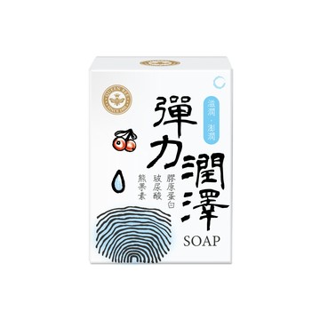 蜂王 膠原彈力活萃皂80gx3入盒