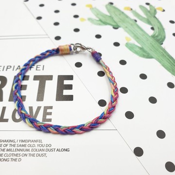 Y-83泰國蠶絲蠟線(六股編織) @顏色可自行搭配 衝浪腳繩 幸運手環