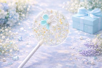 創意棒棒糖 - 純光花禮