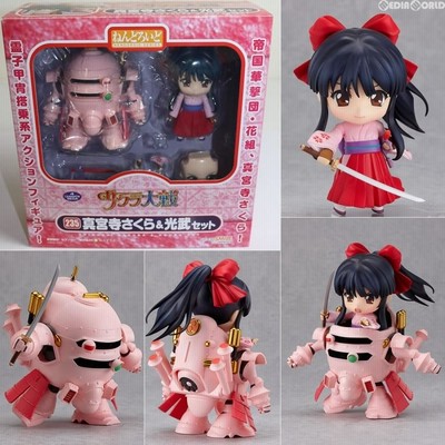 中古即納』{FIG} ねんどろいど 235 真宮寺さくら＆光武セット