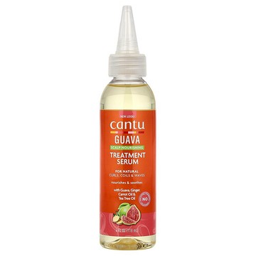 Cantu, 頭皮滋養護理精華，番石榴香，4 液量盎司（118 毫升）