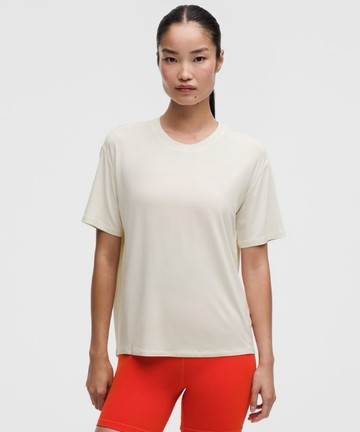 SilkyAppeal Tie-Back Short-Sleeve Shirt Size XL
