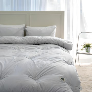 Yesbedding 韓國製 純有機棉 飯店寢具 薄被  SS  灰色