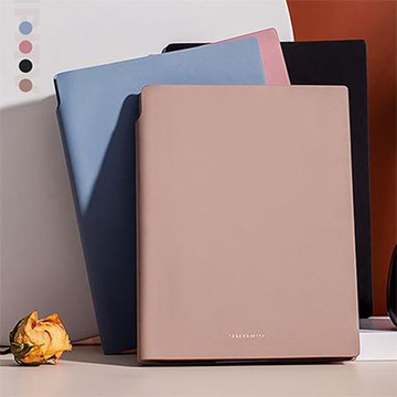 得力Deli皮面筆記本 22290 A5 210x143mm 112張