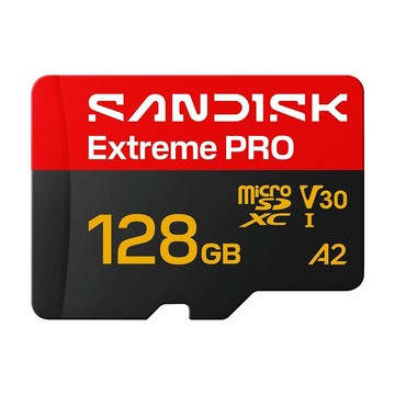【SanDisk】Extreme PRO 128G microSDXC U3 V30 5K 高速 記憶卡