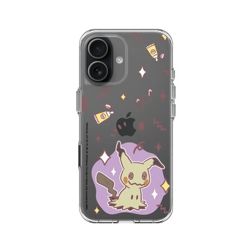 iPhone 17 Clear Case（相機按鈕） 透明 - 寶可夢 Pokemon - 暖色系列-謎擬Q