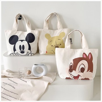 天藍小舖-迪士尼系列休閒大容量手提帆布包-共3色-$390【A11114396】