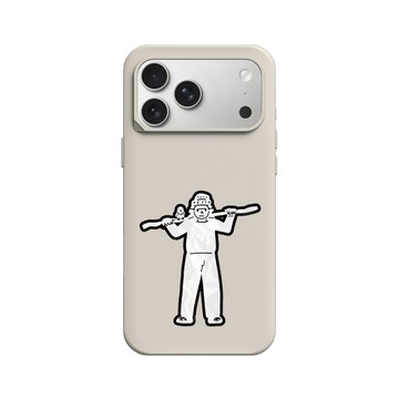 iPhone 17 Pro Max SolidX 貝殼灰 - Abei - MaskBoy, 棍子與小鳥