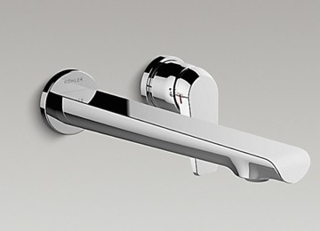 【麗室衛浴】美國KOHLER Avid™ 埋壁式面盆龍頭 K-97358T-4-TT