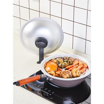 [cocostyle]日本北陸鋁業一鍋七用多功能吳雯鋁鍋蒸鍋湯鍋油炸鍋