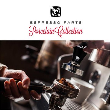EspressoParts咖啡機無底手柄E61通用辣媽lamarzocco胡桃木58粉碗